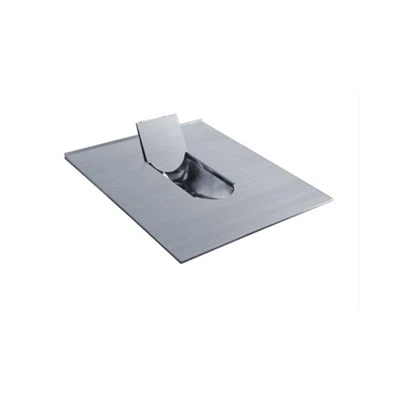 Toilet Penjara Panci Jongkok Stainless Steel WC Panci Jongkok Penjara